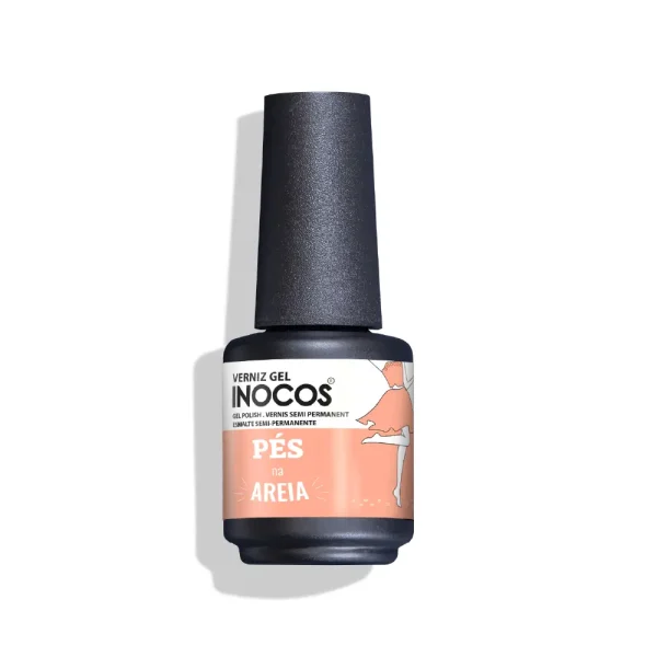 PÉS NA AREIA VERNIZ GEL 15ML INOCOS