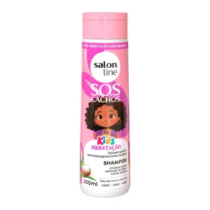 Shampoo Kids Hidratação Sos Cachos 300ml - Salon Line