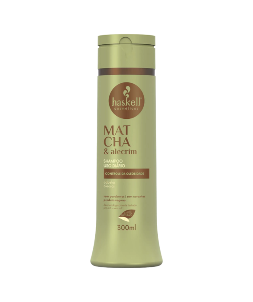 Haskell Shampoo Matcha E Alecrim 300ml