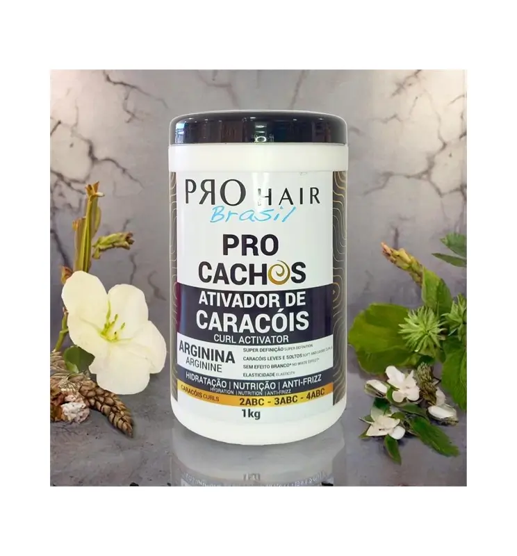Ativador de Caracóis Arginina 1Kg - Pro Hair