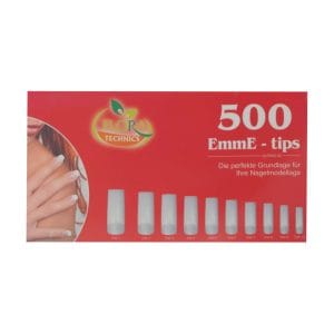 TIPS DE UNHAS 500 UNIDADES - FLORA TECHNICS