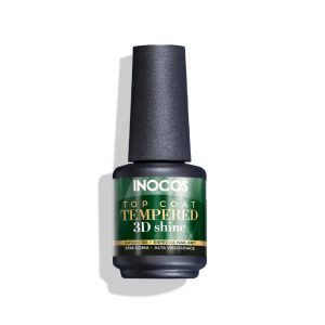 Top Coat Tempered 3D Shine 15ml Inocos