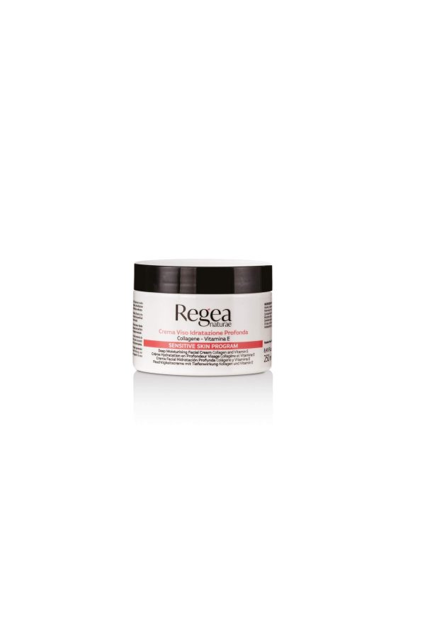 Regea Creme Facial Para Peles Sensíveis Com Colágeno E Vitamina E 250ml - Image 1