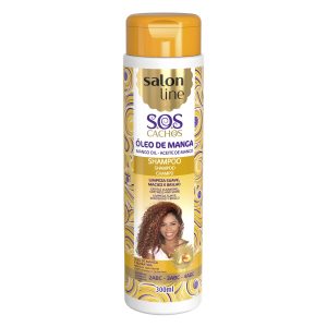 SHAMPOO SOS CACHOS ÓLEO DE MANGA SALON LINE 300ML