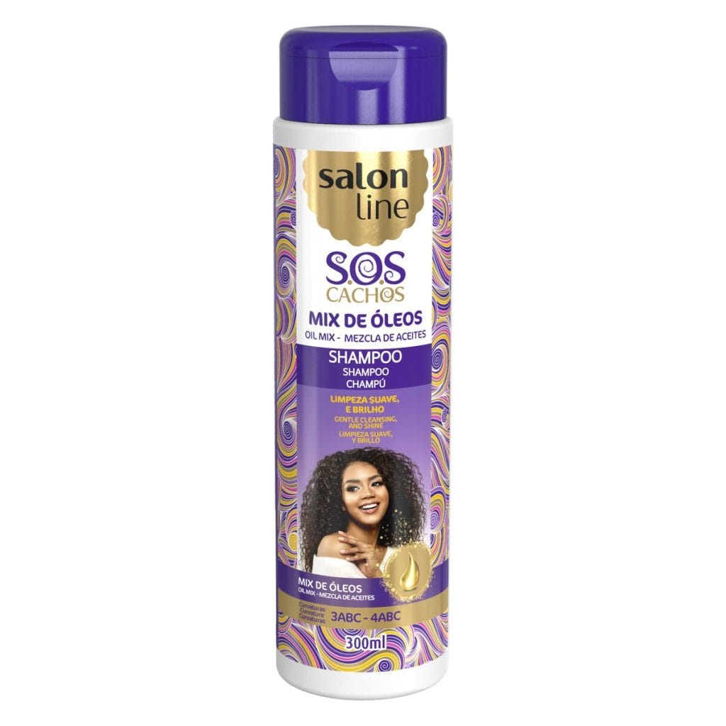 SHAMPOO SOS MIX ÓLEOS NUTRITIVOS SALON LINE 300ML