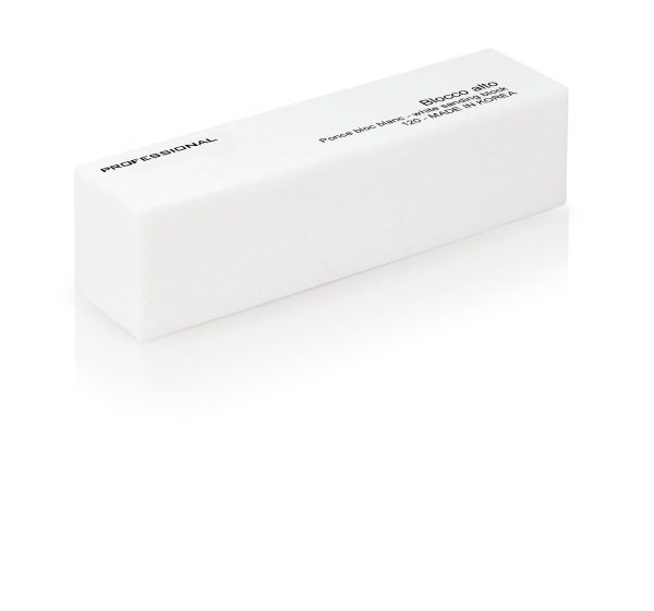 Bloco De Unha 4 Faces Branco - Image 1