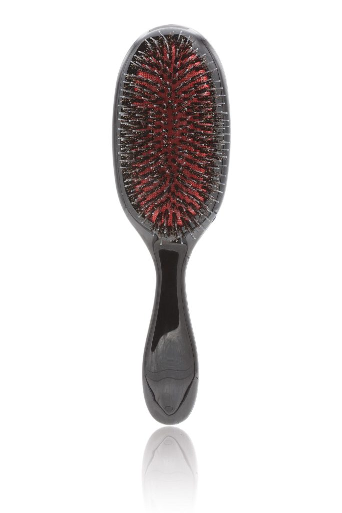 Escova Para Extensões De Cerdas Mistas Naturais/Nylon