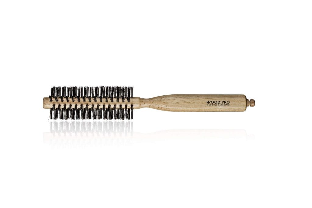 Escova De Cabelo Redonda 13 MM Com Cerdas De Jvali e Nylon