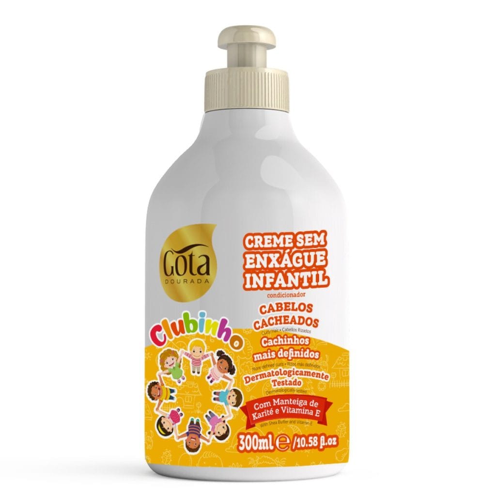 CREME DE PENTEAR CLUBINHO CACHEADOS 300 ML