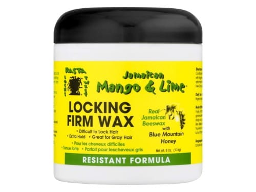 JM Mango & Lime Locking Firm Wax 6 Oz Cera Para Rastas