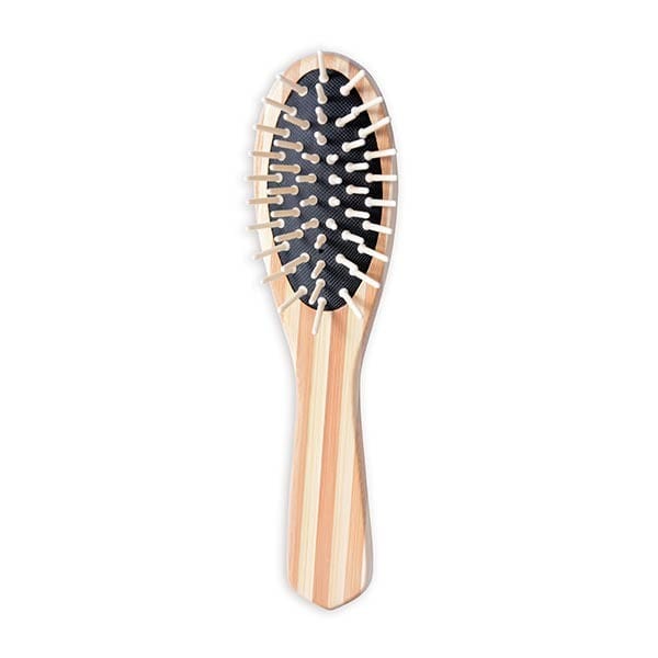 Escova De Bambu Oval Pequena