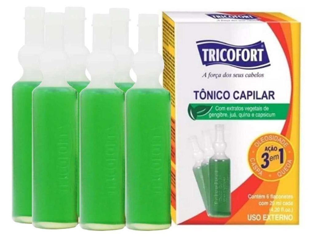 Tricofort Tônico Cap. Cx. c/6 Amp.