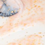 Base Potal Flake Branco Leitoso Flocos Ouro 15ml - Inocos - Image 2