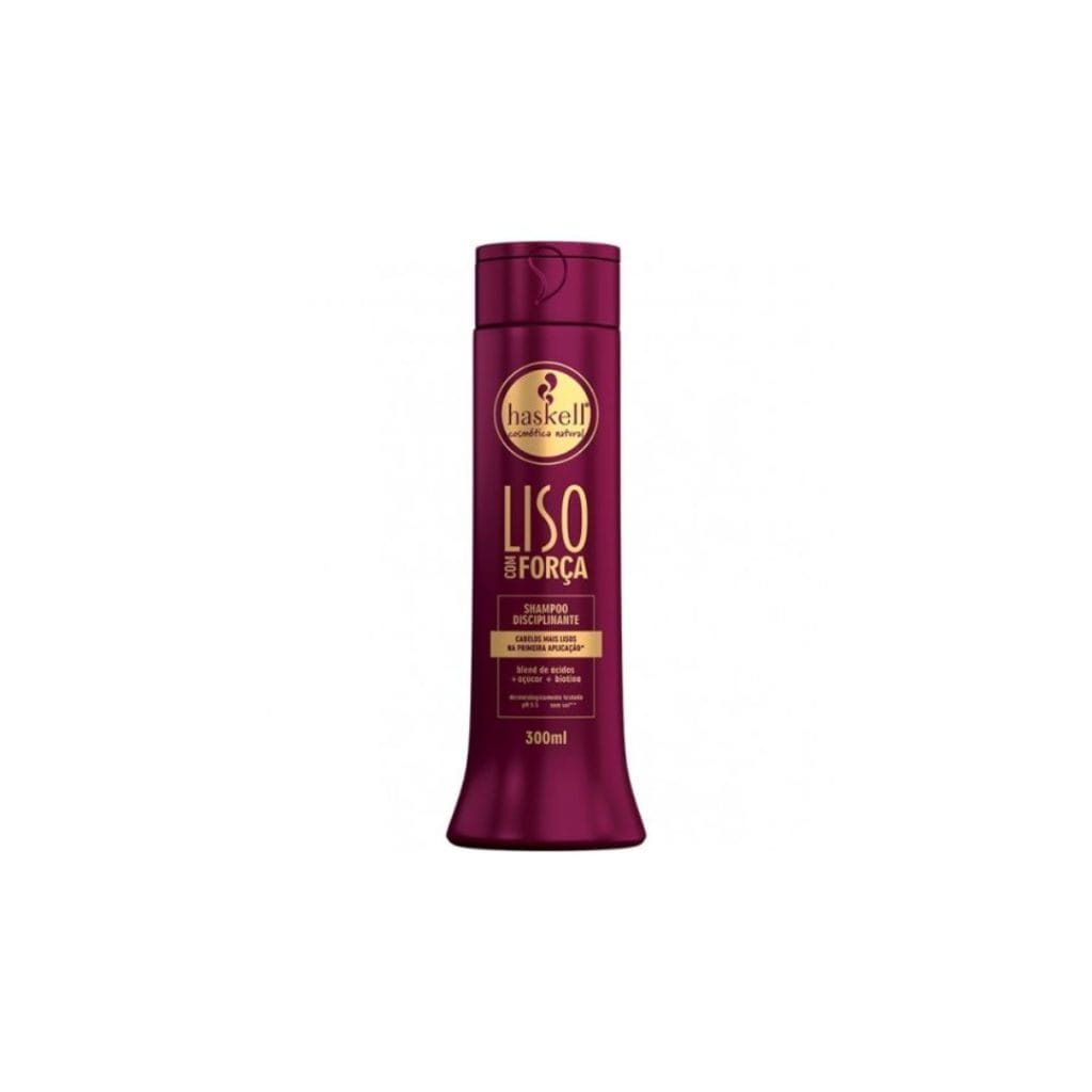 Shampoo Disciplinante Liso Com Força 300ml - Haskell
