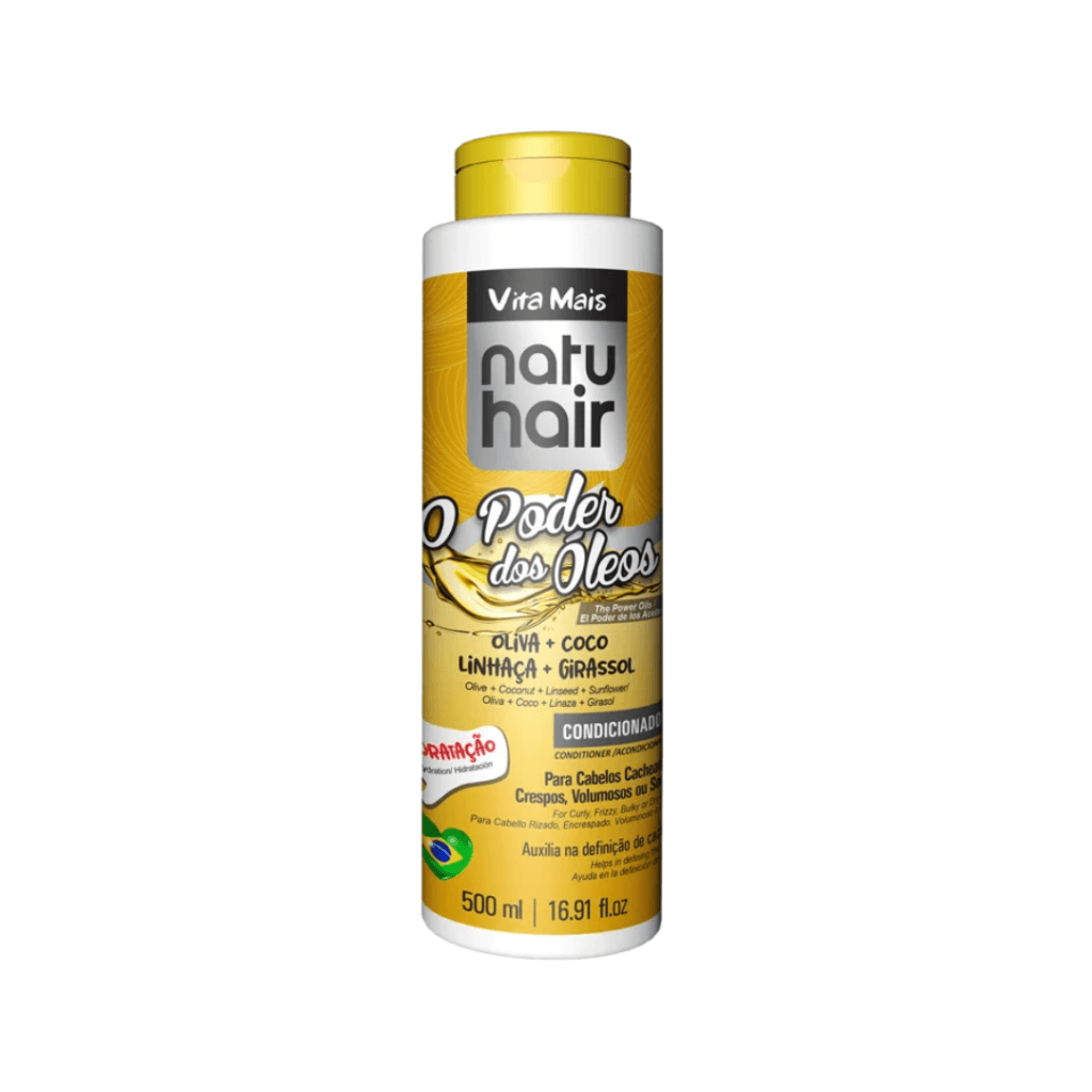 Condicionador O Poder Dos Oleos 500ml – Natuhair