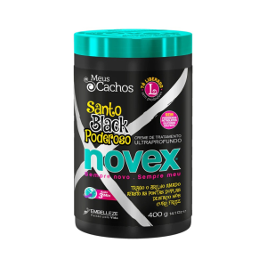 Mascara Santo Black Poderoso 1KG Novex