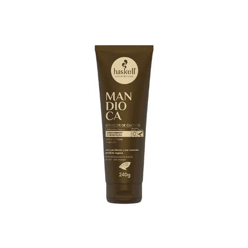 Ativador De Cachos Mandioca 240ml - Haskell