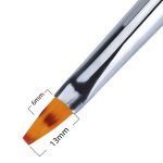 Pincel Ombre Glam Line Strass Branco 13mm - Image 3