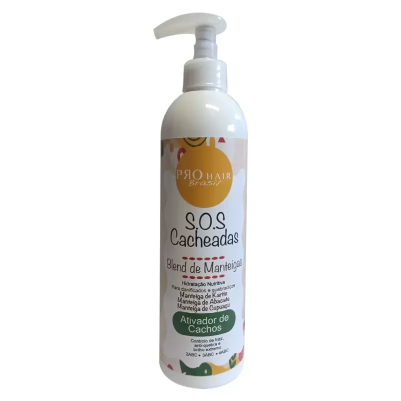 Ativador De Cachos Blend De Manteigas 500ml- Pro Hair