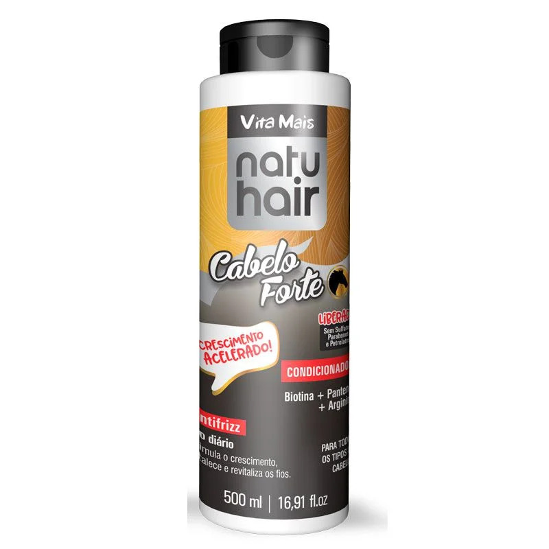 Condicionador Cabelo Forte 500ML - Natuhair