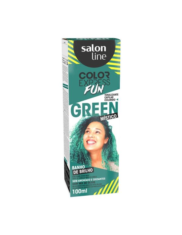 Color Express Fun Místico Verde 100ml - Salon Line