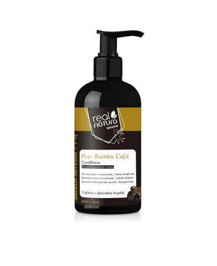 Condicionador Sem Sal Pro-Reparação Bomba Café 300ML – Real Natura