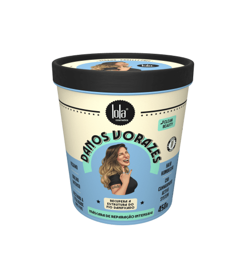 Máscara Danos Vorazes 450g - Lola