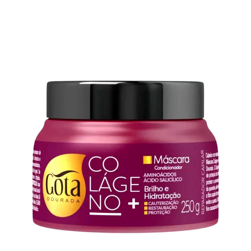 Máscara Colágeno + 250G - Gota Dourada