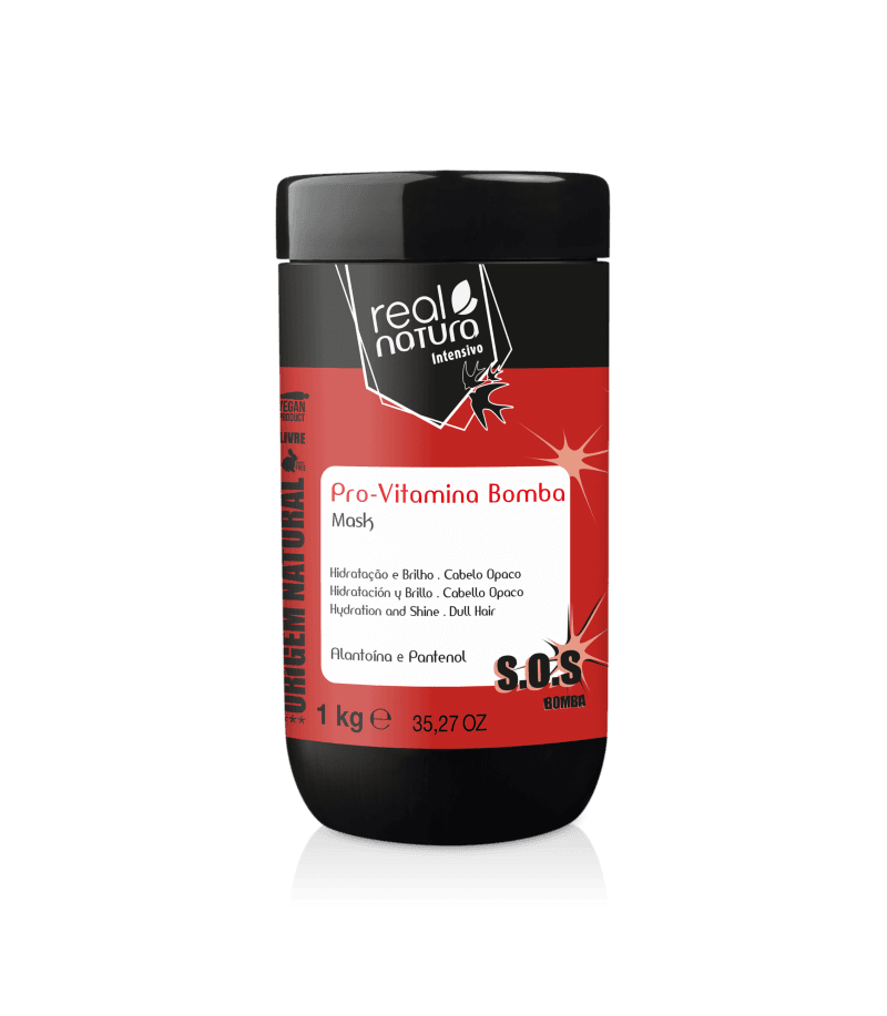 Máscara Pro Vitamina Bomba 1kg Real Natura