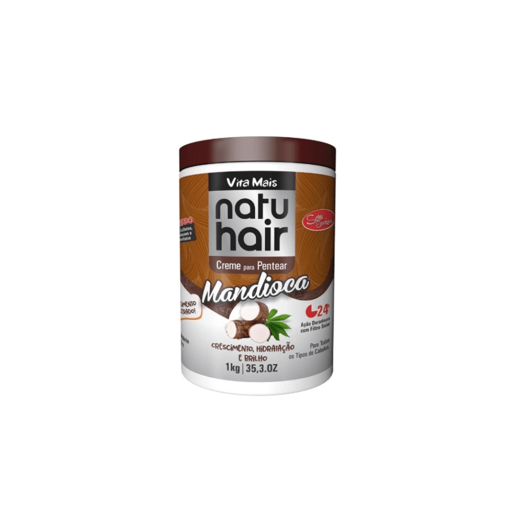 Creme De Pentear Mandioca 1kg -Natu Hair