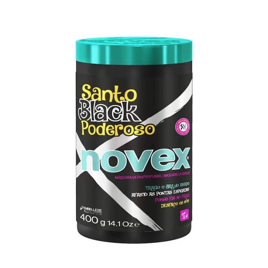 Novex Santo Black Máscara 400gr