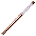 Pincel de gel dourado com zircões, oval MollyLac nº 4 - Image 3