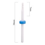 Ponteira De Cutículas Cerâmica XS Barrel Ball M 3/32" médio - Image 4