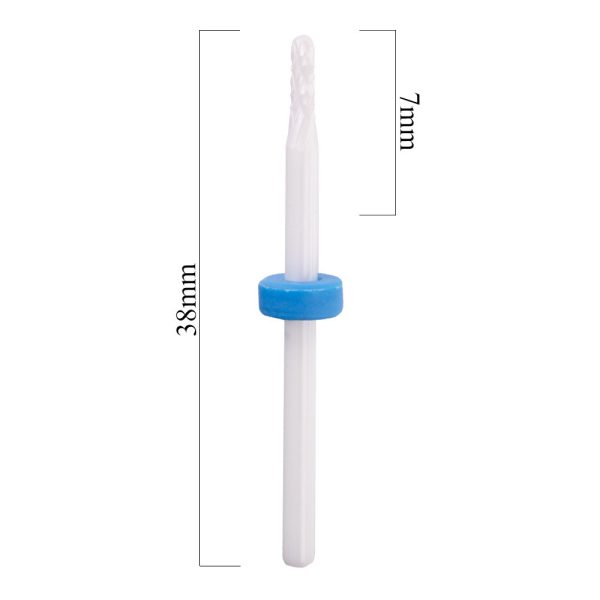Ponteira De Cutículas Cerâmica XS Barrel Ball M 3/32" médio - Image 4