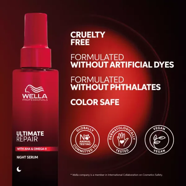 Wella Ultimate Repair Serum Night Step 5 - 95ml - Image 3