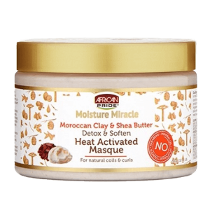 African Pride Máscara de Argila Marroquina e Manteiga de Karité 340g (12oz)