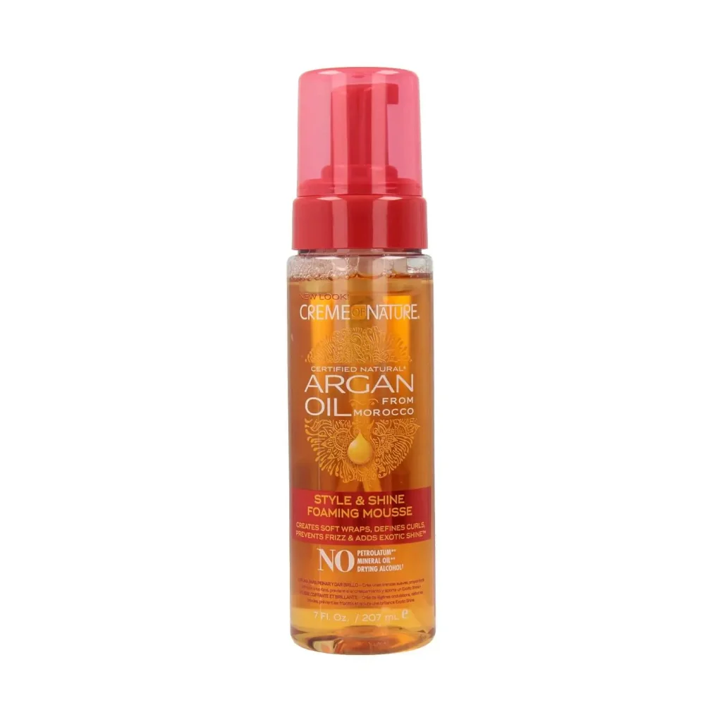 Creme of Nature Mousse com óleo de argão 207ML 7OZ