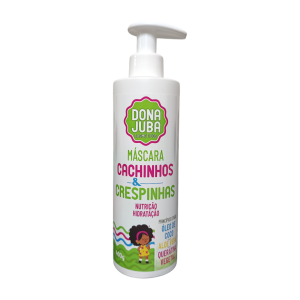 DONA JUBA MÁSCARA KIDS CACHINHOS E CRESPINHAS 400ML