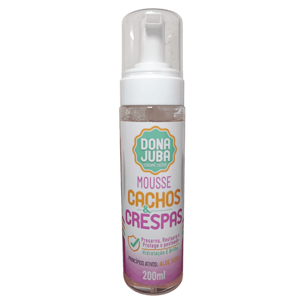 DONA JUBA MOUSSE CACHOS E CRESPAS 200ML