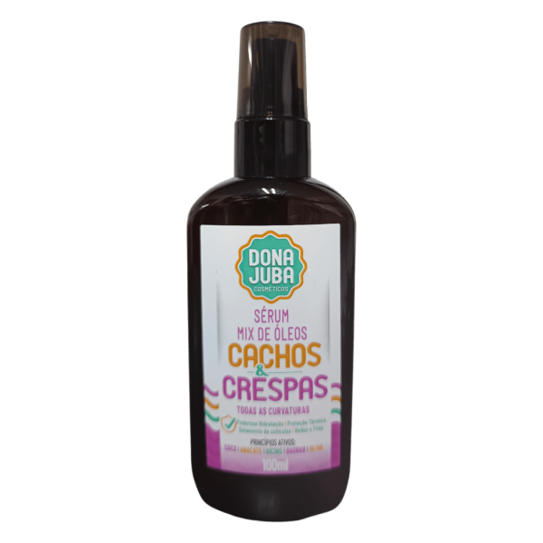 Dona Juba Sérum Mix de Óleos Cachos e Crespas 100ml