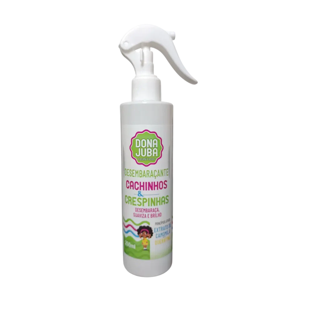 DONA JUBA SPRAY DESEMBARAÇANTE KIDS CACHINHOS E CRESPINHAS 250ML