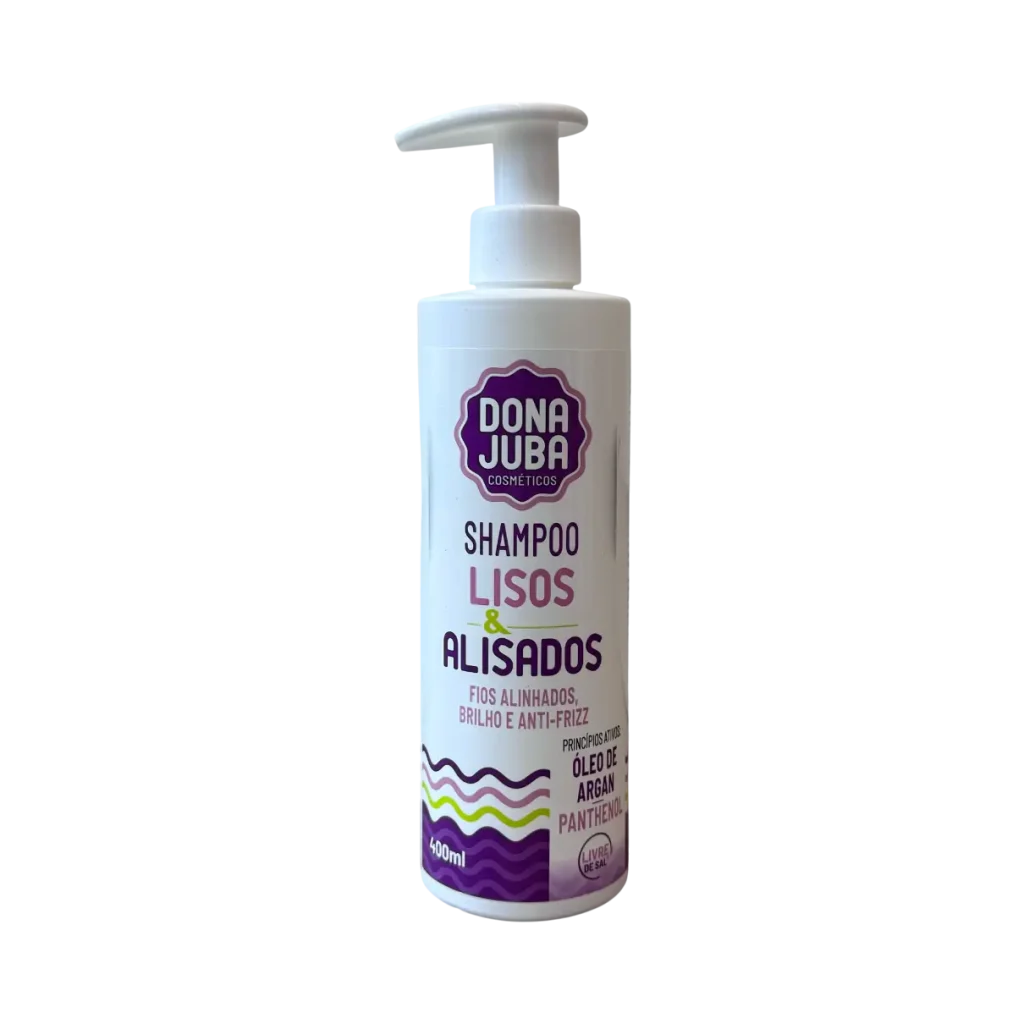 Shampoo Lisos e Alisados 400gr - Dona Juba