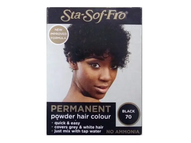 STA-SOF-FRO PERMANENT BLACK 70 HAIR COLOR 8G