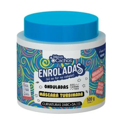 Máscara Meus Cachos Enroladas Onduladas 500g - Novex